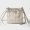 Prada 1BH229 Bonnie Mini Shoulder Bag in Leather White