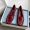 Prada 1D192O Loafers Women Leather Red