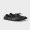 Prada 1E434O Shuffle Boat Shoes Women Antiqued Leather Black