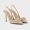 Prada 1I308O Slingback Pumps 100mm Women Mesh Fabric Beige