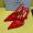 Prada 1I454O Slingback Pumps 90mm Women Patent Leather Red