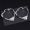 Prada 1IO148 Heart Earrings In Metal Silver