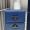 Prada 1MC122 Card Holder in Saffiano Leather Blue