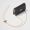 Prada 1MR034 Card Holder in Saffiano Leather with Shoulder Strap Black