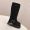 Prada 1U187O High Boots Women Suede Black