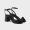 Prada 1X424O Sandals Women Leather Black