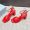 Prada 1X424O Sandals Women Leather Red