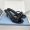 Prada 1XX787 Slides Women Patent Leather Black