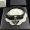 Prada Bracelet In Saffiano Leather with Logo Charm Black/Silver