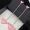 Prada Crystals Chain Enamel Triangle Pendant Earrings In Metal Silver/Pink