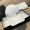 Prada Embroidered Lettering Logo Baseball Cap in Cotton White