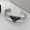 Prada Enamel Symbole Logo Cuff Bracelet In Metal Silver/Black