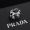 Prada Enameled Ring In Metal Silver