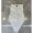 Prada Interlock Knit One-Piece Swimsuit Women Lycra White