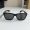 Prada Linea Rossa Square Sunglasses in Acetate Black