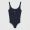 Prada One-Piece Stretch Jersey Swimsuit Women Lycra Navy Blue