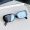 Prada PR17WS Symbole Sunglasses in Acetate Black/Blue