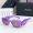 Prada PR17WS Symbole Sunglasses in Acetate Purple