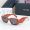 Prada PR17WS Symbole Sunglasses in Acetate Sienna
