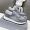 Prada Prax Sneakers Men Leather and Mesh Grey