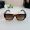 Prada Square Sunglasses in Acetate with Triangle Logo Tortoise