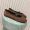 Prada Triangle Logo Ballerinas Women Suede with Strap Brown