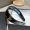 Prada Triangle Logo Headband in Leather Black
