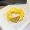 Prada Triangle Logo Scrunchie in Re-Nylon Yellow