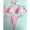 Prada Triangular Bikini Women Lycra Pink