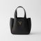 Prada 1BA349 Liaison Mini Handbag in Leather Black