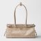 Prada 1BA426 Bonnie Medium Handbag in Leather Beige