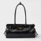 Prada 1BA426 Bonnie Medium Handbag in Leather Black
