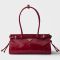 Prada 1BA426 Bonnie Medium Handbag in Leather Red