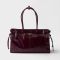 Prada 1BA433 Bonnie Large Handbag in Leather Burgundy