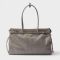 Prada 1BA433 Bonnie Large Handbag in Leather Taupe