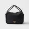 Prada 1BA451 Darling Handbag in Leather Black