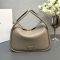 Prada 1BA451 Darling Handbag in Leather Taupe
