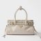 Prada 1BA486 Bonnie Mini Handbag in Leather White