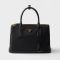 Prada 1BA863 Galleria Medium Bag in Leather Black