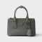 Prada 1BA916 Galleria Mini Bag in Saffiano Leather Grey