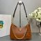 Prada 1BC204 Re-Edition Mini Bag in Leather Brown