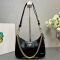 Prada 1BC204 Re-Edition Mini Bag in Naplak Patent Leather Black