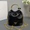 Prada 1BC227 Mini Bag in Nappa Leather Black