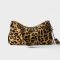 Prada 1BC229 Aimee Medium Shoulder Bag in Printed Leather Brown/Black