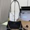 Prada 1BC261 Shoulder Bag in Leather Black