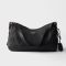 Prada 1BC280 Aimee Large Shoulder Bag in Leather Black