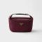 Prada 1BC302 Cherie Mini Bag in Re-Nylon Burgundy