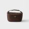 Prada 1BC302 Cherie Mini Bag in Re-Nylon Sienna