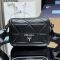 Prada 1BD283 Spectrum Bag in Quilted Leather Black
