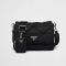 Prada 1BD290 Shoulder Bag in Re-Nylon Black